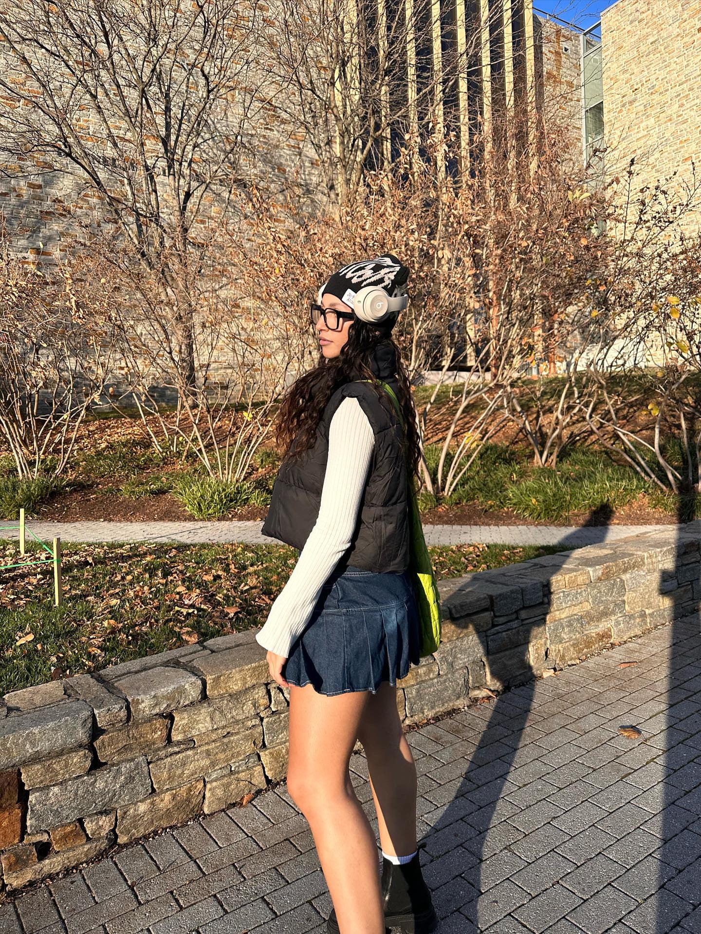 Black Impatient Beanie